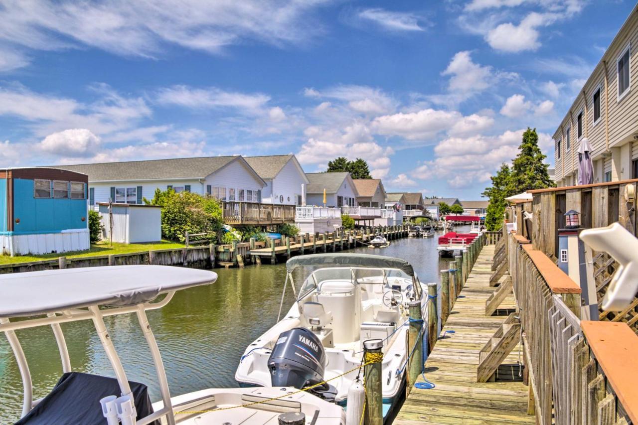 Ocean City Townhome, Deck With Canal Access! Extérieur photo