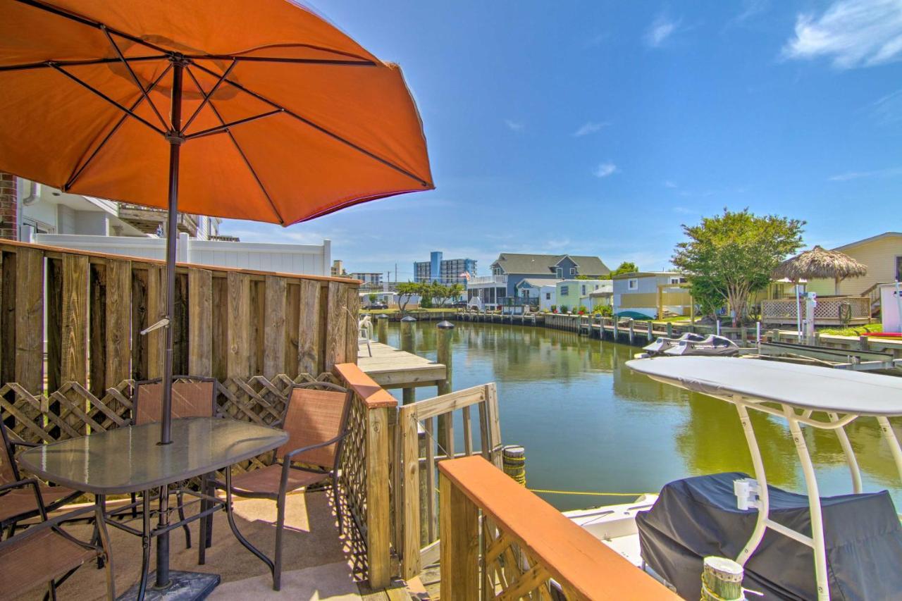 Ocean City Townhome, Deck With Canal Access! Extérieur photo